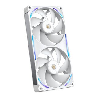 280mm NZXT F-Serie F280X RGB Lüfter Single White RF-U28PN-W1