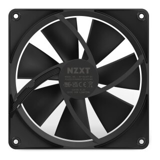 140mm NZXT F-Serie F140 RGB Lüfter Black RF-R14SF-B1
