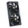 240mm NZXT F-Serie F240X RGB Lüfter Single Black RF-U24PN-B1