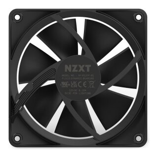 120mm NZXT F-Serie F120 RGB Lüfter Black RF-R12SF-B1