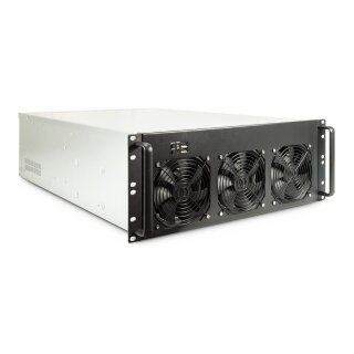 19" Inter-Tech 4F28 MINING-RACK (schwarz)