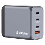Verbatim GNC-200 GaN Charger 4 Port 200W USB A/C (EU/UK/US