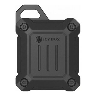 ICY BOX Mini M.2 NVME Enclosure for M.2 size 2230, Dust & shock proof, 10 Gbps