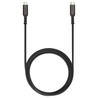 N Asus USB 2.0 Kabel LCR50 5A, USB-C Stecker > USB-C Stecker (schwarz, 1,5 Meter, 240 Watt Ladeleistung)