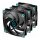 THERMAL IceGALE Silent PWM-120mm Black (3er Pack)*
