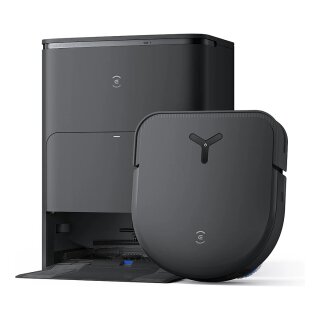 DEEBOT X5 OMNI Schwarz Saug-Wisch-Roboter mit Reinigungsstation