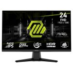 MSI MAG 242F Flat Gaming TFT 24" FHD IPS 200Hz 0.5ms...