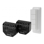 Shelly Shutter x2 + BLU RC Button 4 Pack