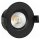 Shelly PbS · Hilux DS8 LED Einbaustrahler · 2200-6500K · CRI95 · 600lm · BT · WLAN · schwarz