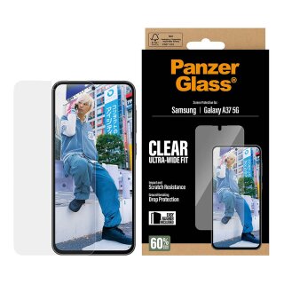 PanzerGlass Displayschutz Samsung Galaxy A37 | Ultra-Wide Fit m. EasyAligner