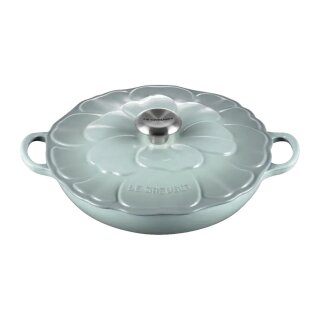 Le Creuset Gourmet-Profitopf Blume 26 cm sea salt