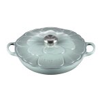 Le Creuset Gourmet-Profitopf Blume 26 cm sea salt