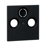 GIRA 0869005 Abd. Koaxial-Antennensteckd. System 55 Schwarz