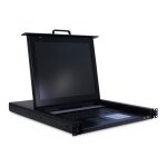 KVM LCD Switch 8-Port 17" (USB - PS/2 VGA) German...