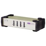 KVM Desktop Switch 4-Port USB - PS/2 VGA KVM Switch (KVM...