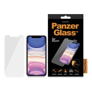 PanzerGlass Original - Bildschirmschutz fr Handy - Glas - kristallklar - fr Apple iPhone 11, XR