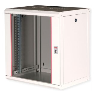 ROLINE 19-Zoll Wandgehuse Pro 12 HE, 600x450 BxT grau