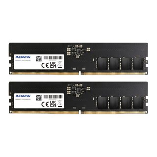 16GB DIMM 4800 (2x 8 GB) Dual-Kit (schwarz, AD5U48008G-DT, Premier)