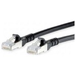 METZ CONNECT Patchkabel Cat.6A AWG 26, LSOH, schwarz, 60 m