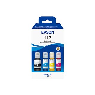 Epson Original EcoTank 113 Nachfülltinte - 4er Multipack