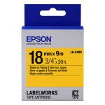 Epson LabelWorks LK-5YBP - Schwarz auf Gelb - Rolle (1,8...