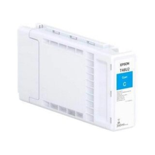 Epson T48U2 UltraChrome Pro 6 Cyan Ink Cartridge (350ml)