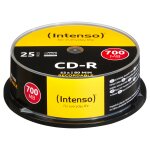 Intenso CD-R 80 / 700MB 52x Speed, Cakebox Spindel