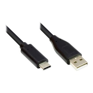 Good Connections USB2.0 Kabel A-C schw. 3m