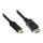 Connections Adapterkabel USB-C™ Stecker an DisplayPort 1.2 Stecker, 4K / UHD @60Hz, CU, schwarz, 10m