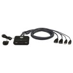 ATEN KVM Switch CS22U-HF 2 Port USB/HDMI Kabel