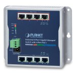 PLANET Industrial 8-Port 10/100/1000T Wall-mount with