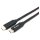 Equip Kabel USB-C3.2->C Gen1 PD60W St/St 0.50m schwarz
