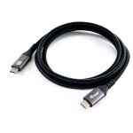 Equip Kabel USB-C4.0->C 40Gbps PD240W St/St 0.50m schwarz