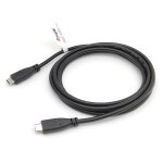 Equip Kabel USB-C2.0->C 3A PD60W St/St 0.30m schwarz