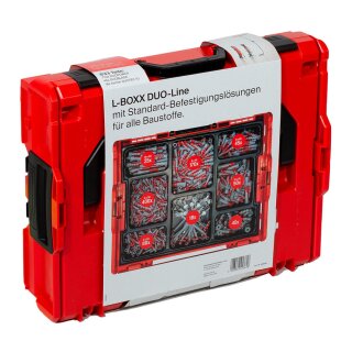Fischer DuoLine L-Boxx 102 Dübel-Sortiment