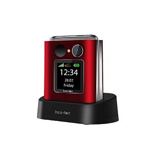 bea-fon Fold10 LTE rot-silber