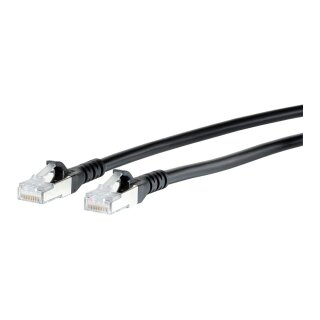 METZ CONNECT Patchcable Cat.6A AWG 26 LSOH schwarz 40m