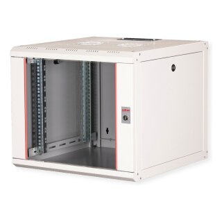 ROLINE 19-Zoll Wandgehuse Pro 9 HE, 600x600 BxT grau