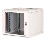 ROLINE 19-Zoll Wandgehuse Pro 9 HE, 600x600 BxT grau