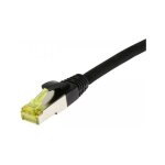 Synergy21 Patchkabel RJ45, CAT6A 500Mhz, 25m, schwarz,...