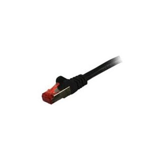 Synergy21 Patchkabel RJ45, CAT6 250Mhz, 30m schwarz, S-STP(S/FTP), LSZH
