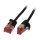Synergy21 Patchkabel RJ45, CAT6 250Mhz, 5m schwarz, U/FTP, slimline rund d=3,6mm,