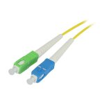 Synergy21 LWL-1-Faser-Patchk. 1,0mtr.SC-SC(APC), 9/125u,...