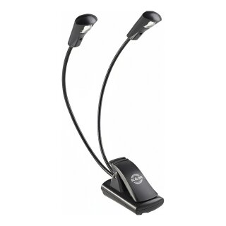 K&M 12243 Notenpultleuchte Double LED FlexLight