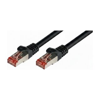 Python RNS Patchkabel Cat.6 S/FTP PiMF PVC 250MHz OFC 7,5m schwarz