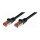Python RNS Patchkabel Cat.6 S/FTP PiMF PVC 250MHz OFC 7,5m schwarz