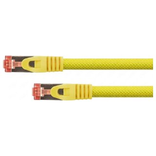 Python RNS Patchkabel Cat.6 S/FTP PiMF PVC 250MHz OFC 0,5m gelb