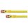 Python Cat.6 Patchkabel mit Nylongeflecht gelb 1,5m