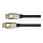 Python DisplayPort 2.0 Kabel Nylongeflecht schwarz 0,5m