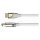 Python DisplayPort 2.0 Kabel Nylongeflecht weiß 0,5m